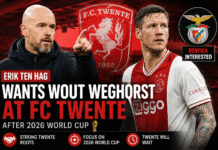 Erik ten Hag wants to sign former Manchester United loanee for FC Twente Erik ten Hag and Wout Weghorst linked with a potential FC Twente transfer after the 2026 FIFA World Cup.