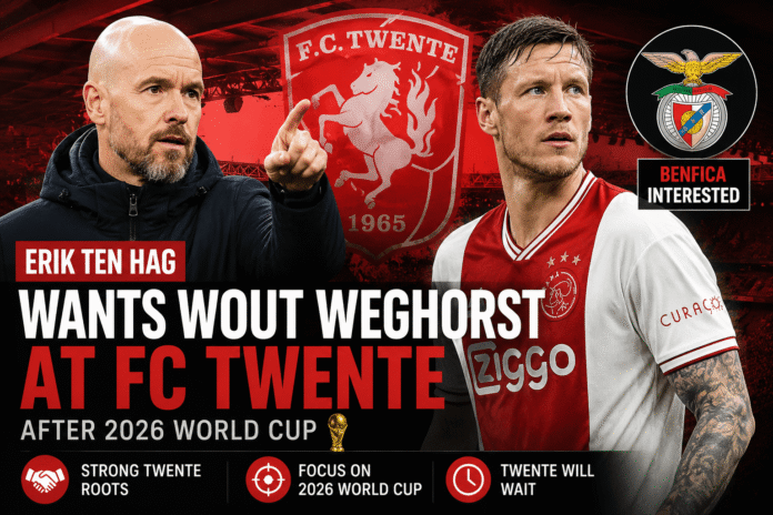 Erik ten Hag and Wout Weghorst linked with a potential FC Twente transfer after the 2026 FIFA World Cup.