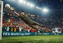 The 2026 World Cup Goalkeeper Who Made the Whole Continent Stand Up Yassine Bounou making a crucial save for Morocco during the World Cup