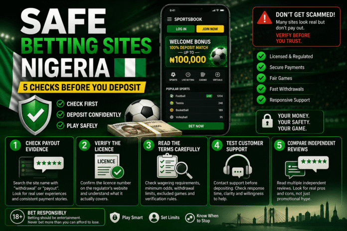 How to check whether a betting site is safe in Nigeria