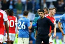 Saha picks EPL title favourites after Arsenal’s loss Arsenal defeat against Brighton