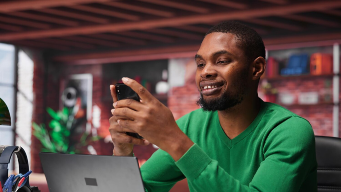 Mobile sports betting user experience on a smartphone in an African market