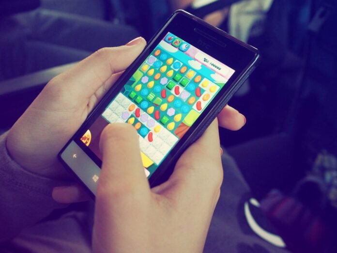 Smartphone user making a digital payment with secure mobile account features