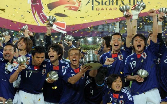 Japan national football team and four AFC Asian Cup titles