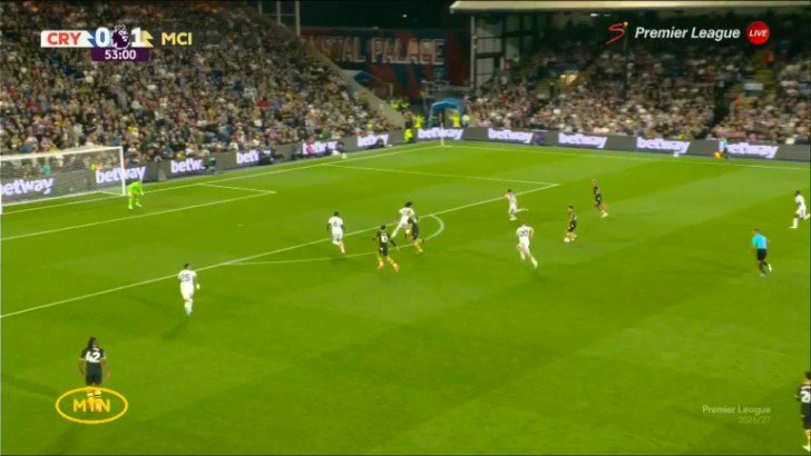 Crystal Palace vs Manchester City