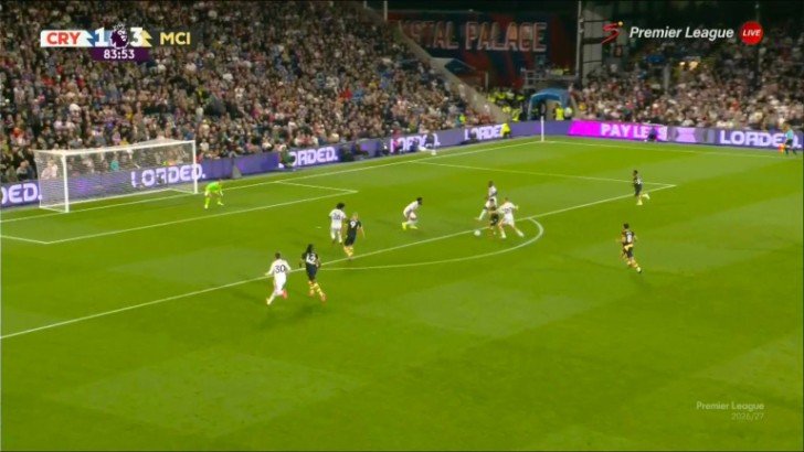 Crystal Palace vs Manchester City