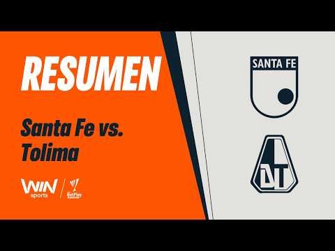 Santa Fe vs Deportes Tolima