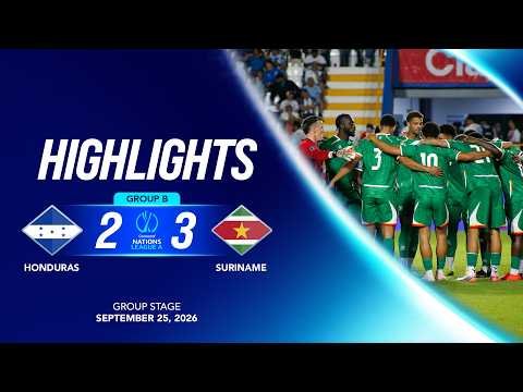 Honduras vs Suriname