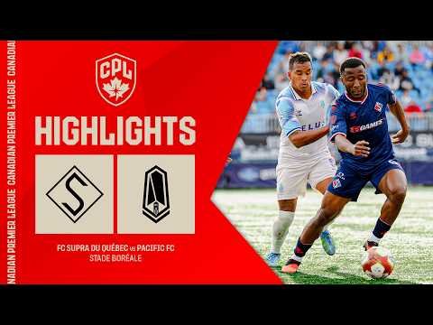 Supra Du Quebec vs Pacific FC