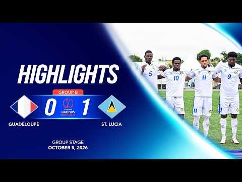 Guadeloupe vs St. Lucia