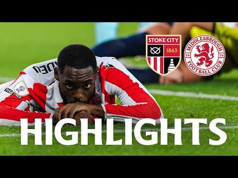 Stoke City vs Middlesbrough