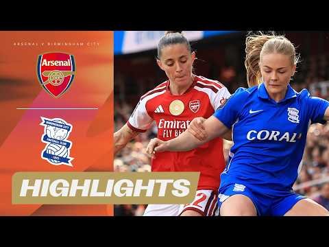 Arsenal Women vs Birmingham City Women