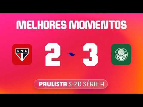 São Paulo U20 vs Palmeiras U20
